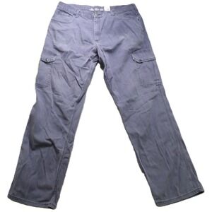 LAPCO FR Flame Resistant Work Cargo Pants NFPA 2112 CAT 2 Cotton Men W38x35 Blue